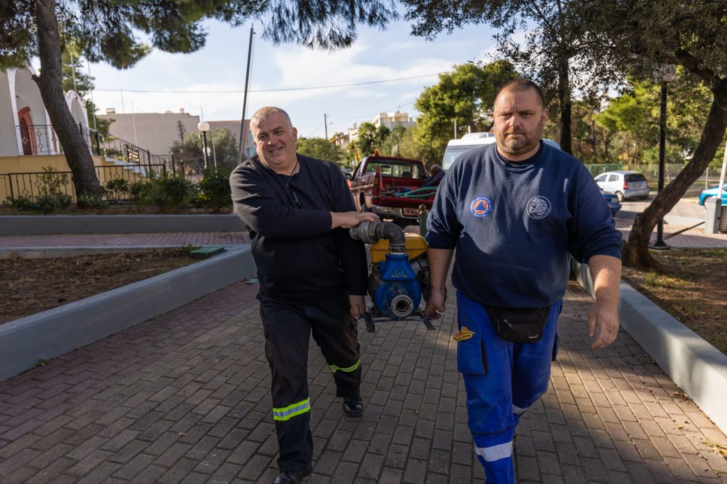 Άσκηση αντιμετώπισης πλημμύρας